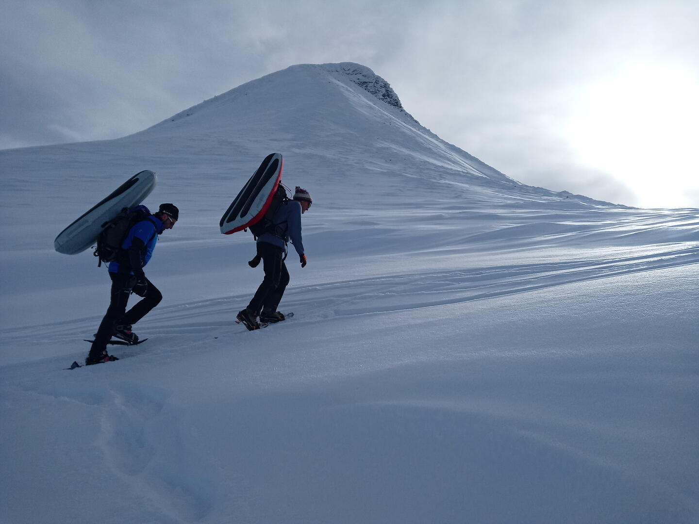 Freeride raquettes-airboard