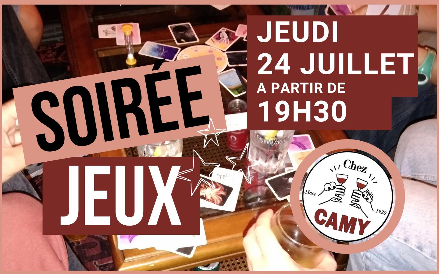 Jeux Camy Juillet 2025