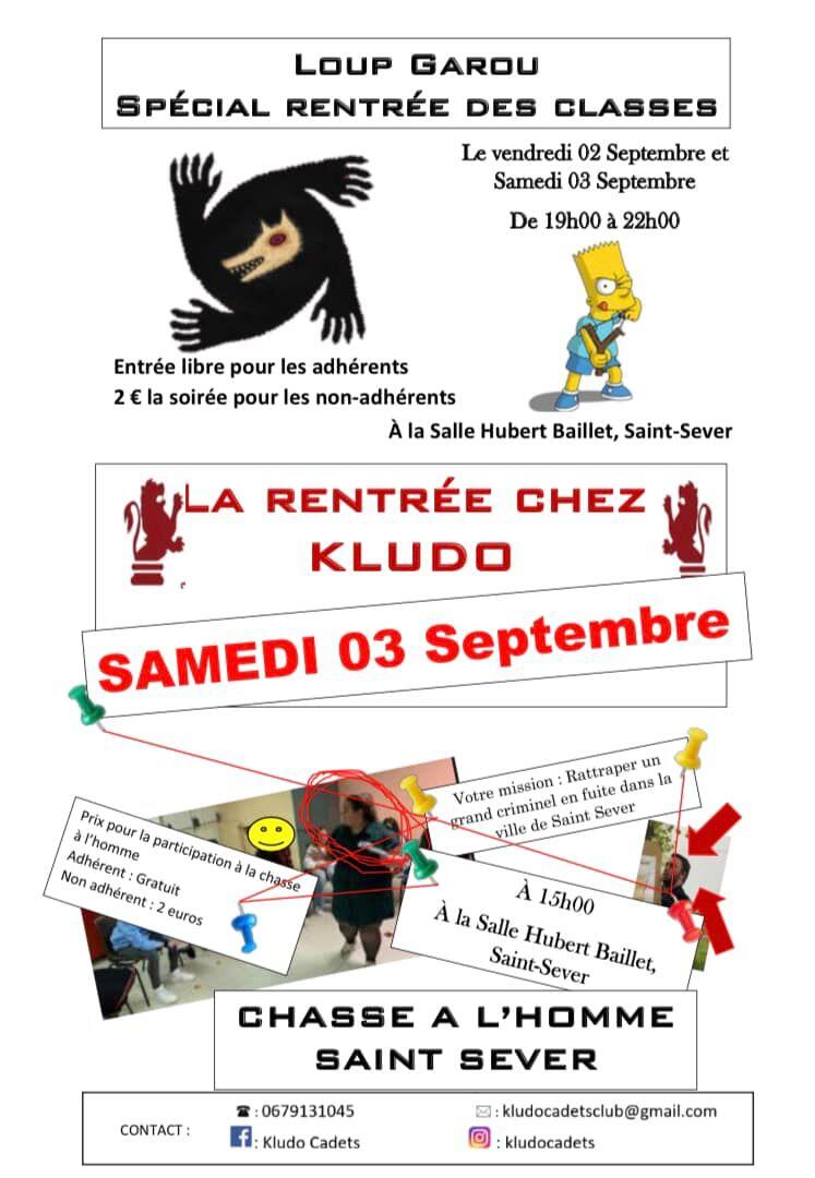 Journée jeux Kludo cadets