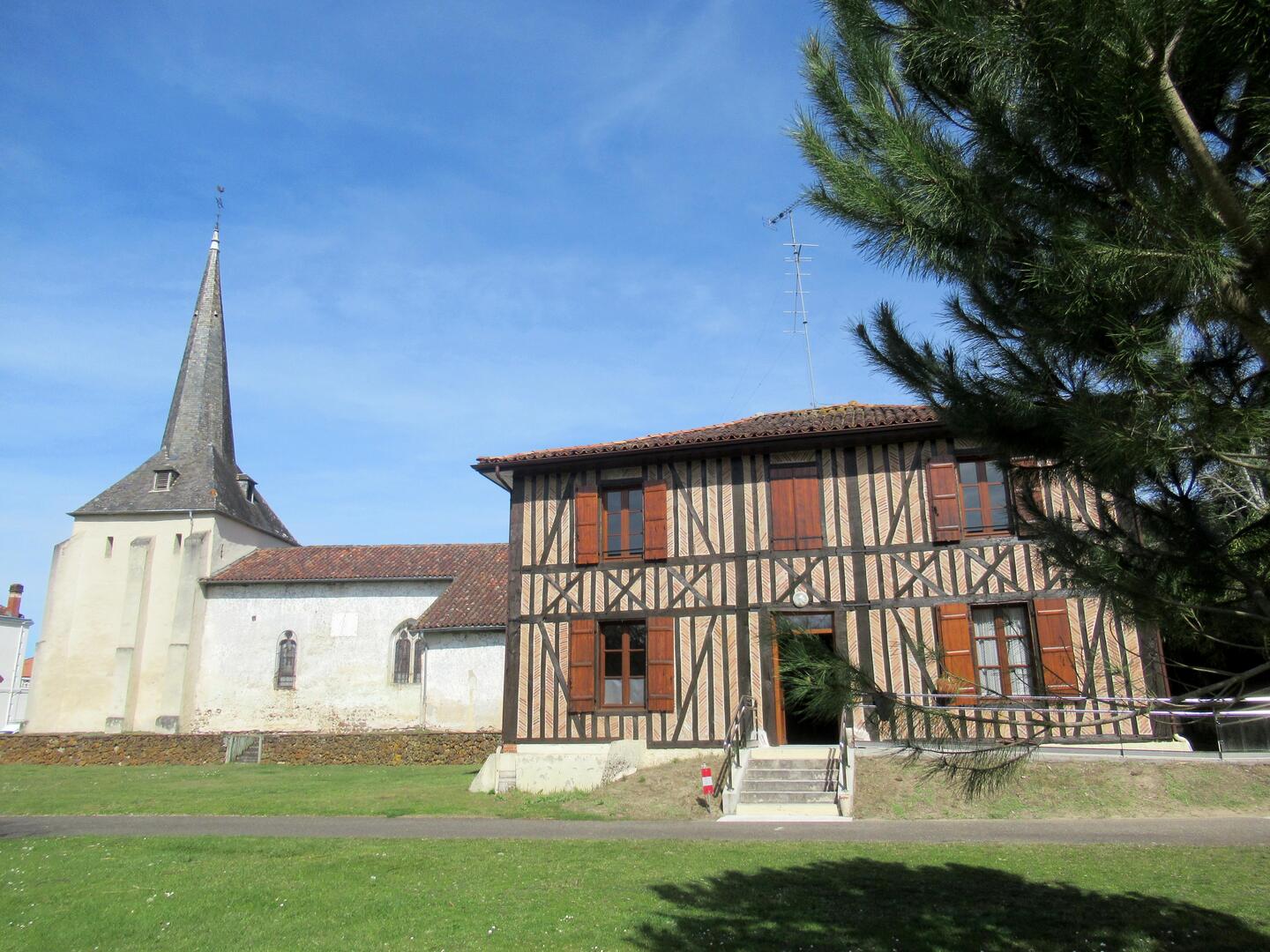 LABRIT Benedicte - LEVIGNACQ - Eglise & presbytere