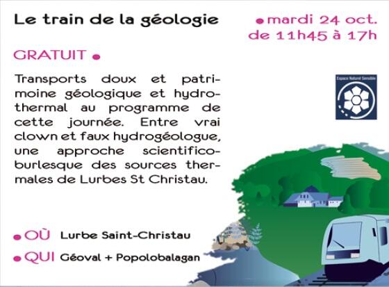 Le train de la géologie