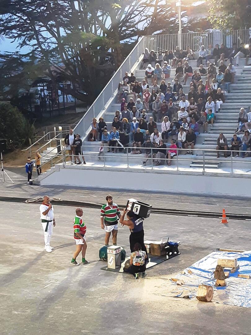 Gala de force basque - Leveur de pierre