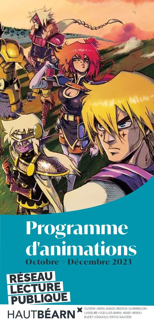 Programme médiathèque