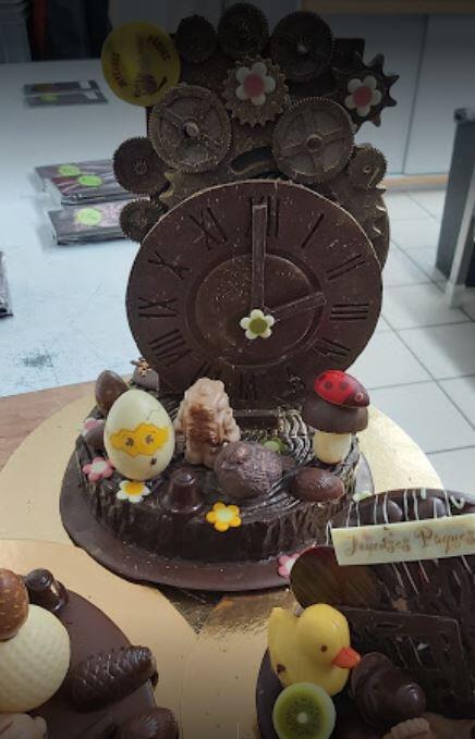 Sujet chocolat Delphine
