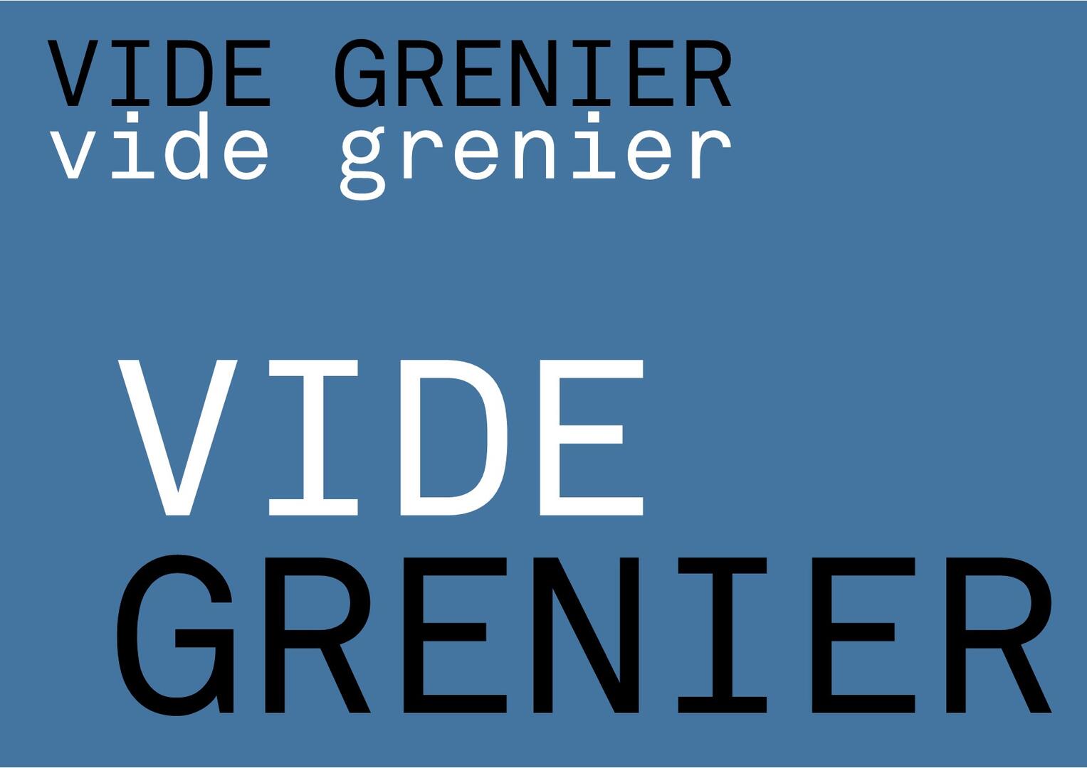 Visuel vide grenier