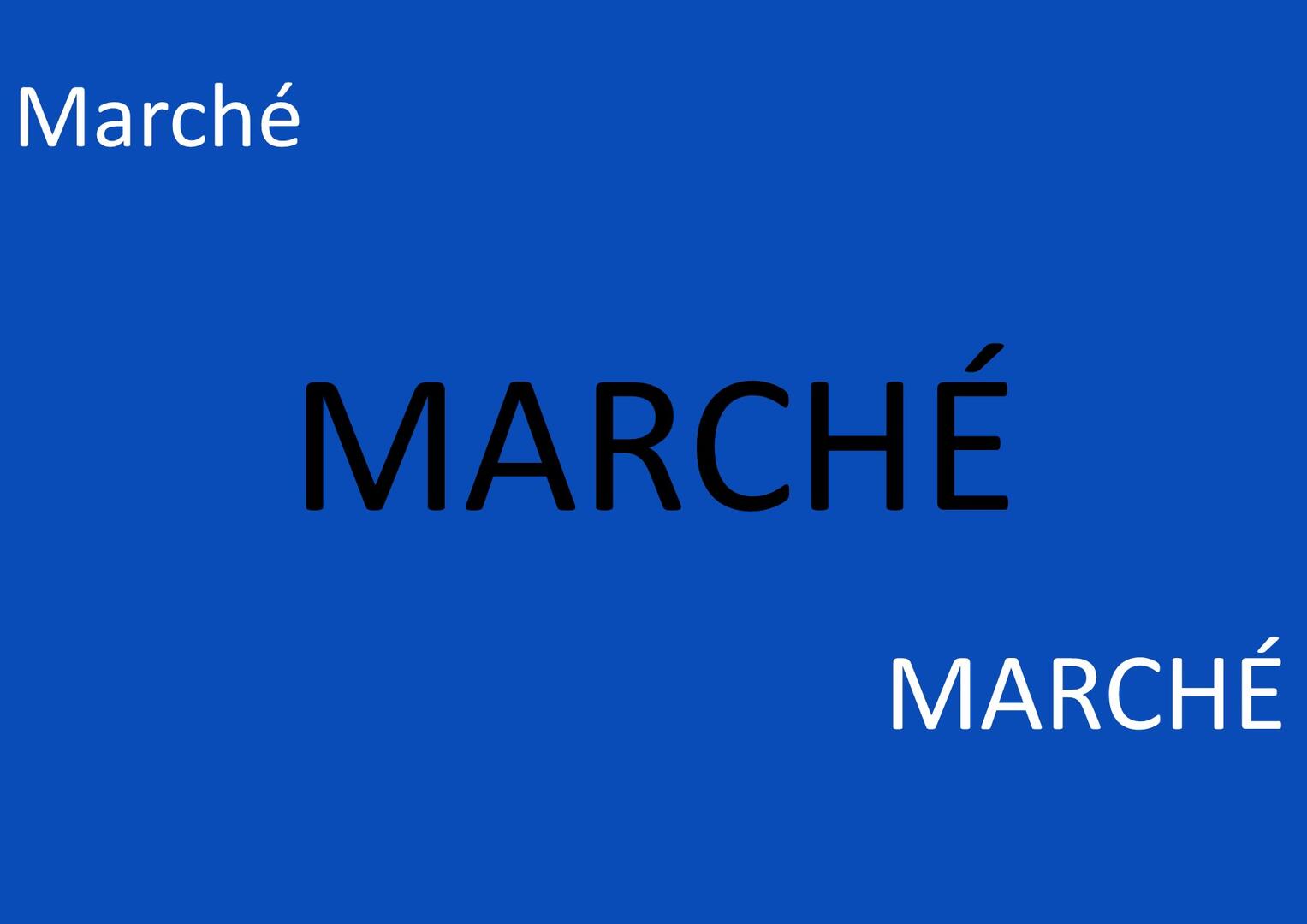 Visuels marché