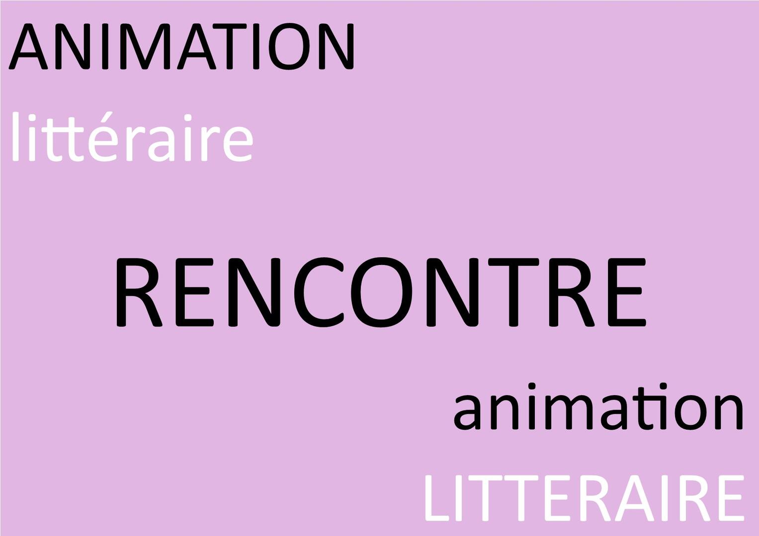 Visuels rencontre littéraire