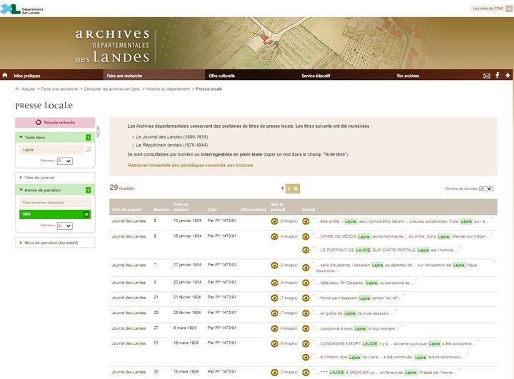 Archives départementales