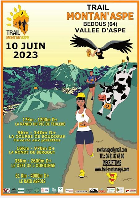 affiche Montan'Aspe 23
