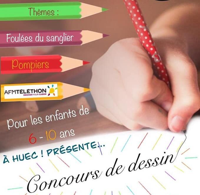 concours dessins foulées du sanglier