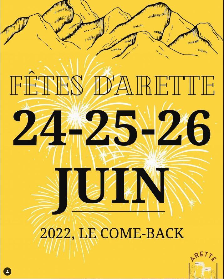 fêtes arette 2022