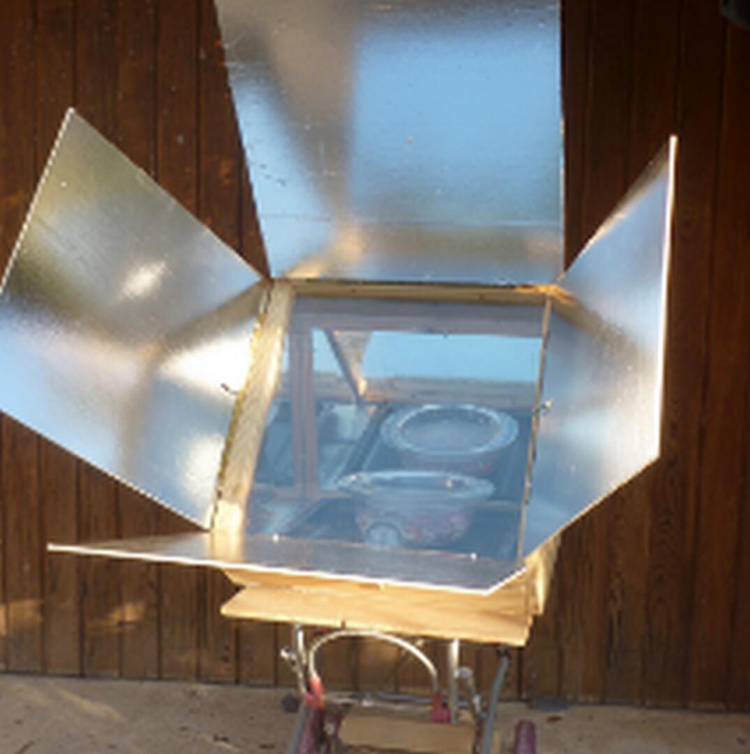 Atelier four solaire