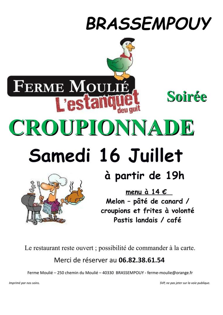 image croupions 16 juillet