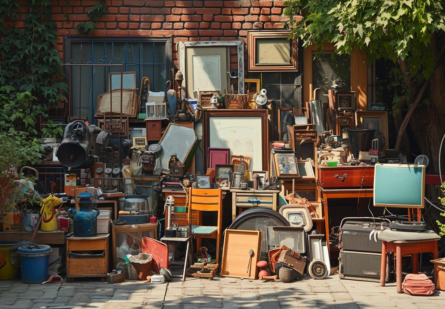 Vide grenier Saint Pé de leren