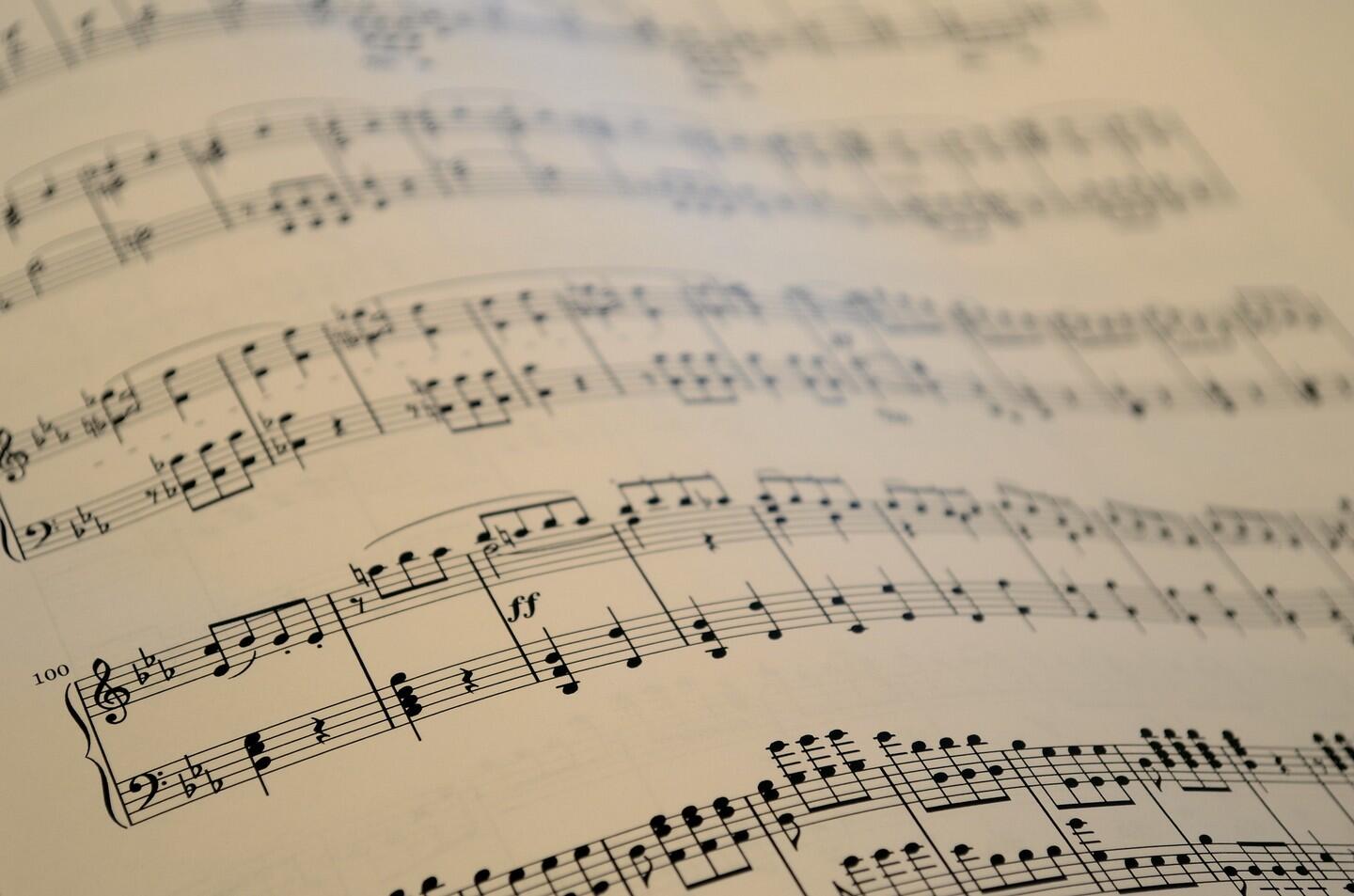 partition musique concert