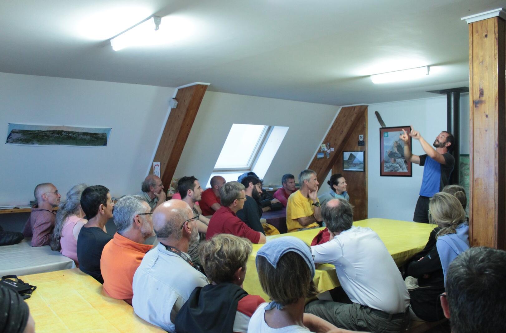 Echanges sur l'alimentation et le secours en montagne