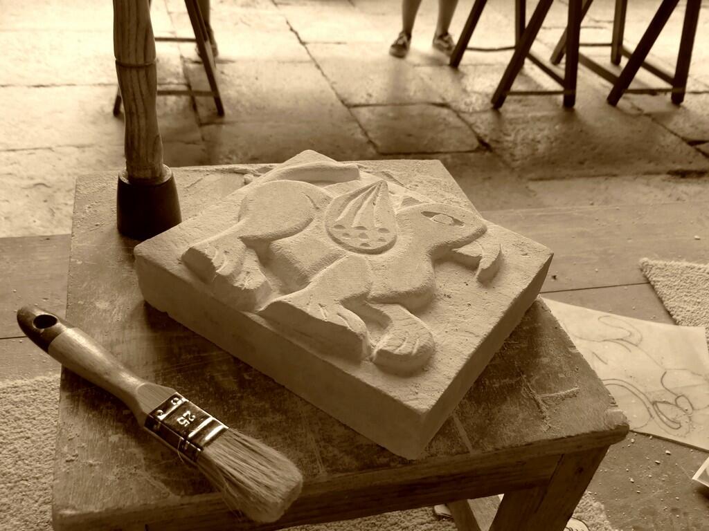 Stage sculpture sur pierre