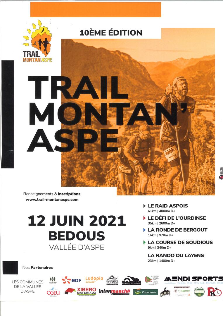 Trail Montan'Aspe