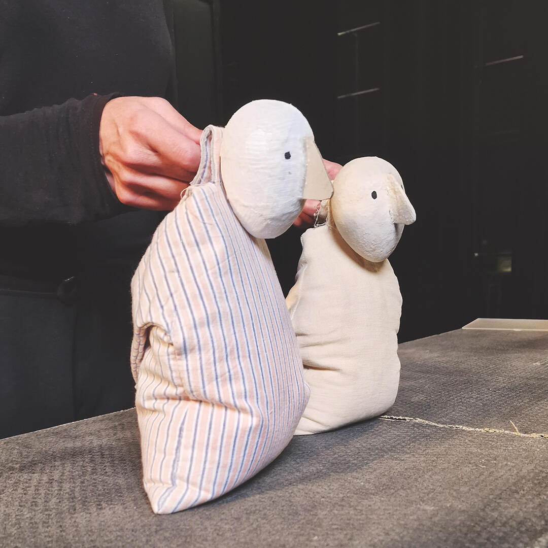 Atelier marionnette sac
