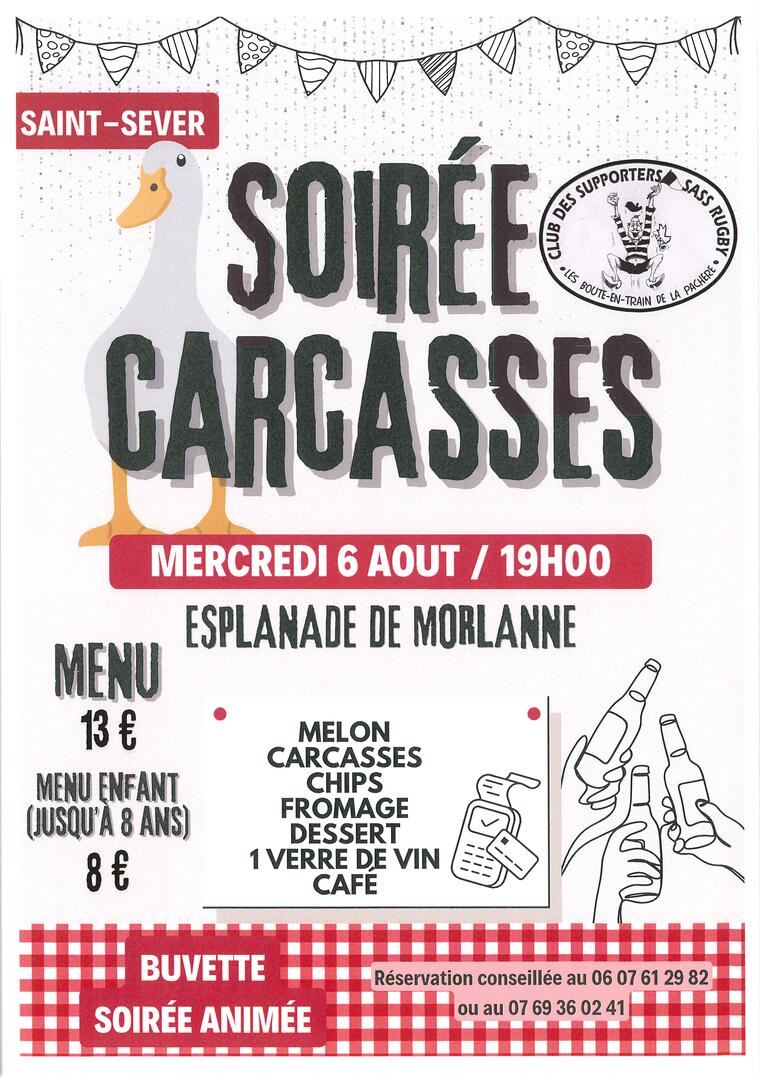 Soirée Carcasses