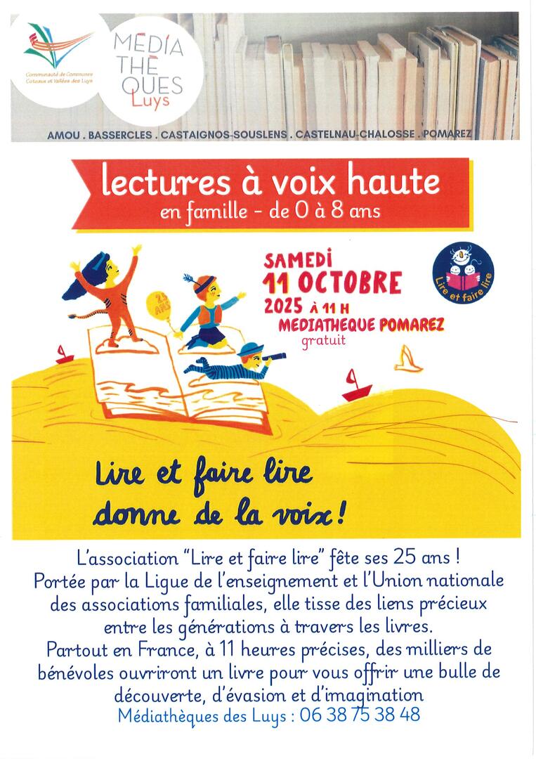 lectures à voix haute