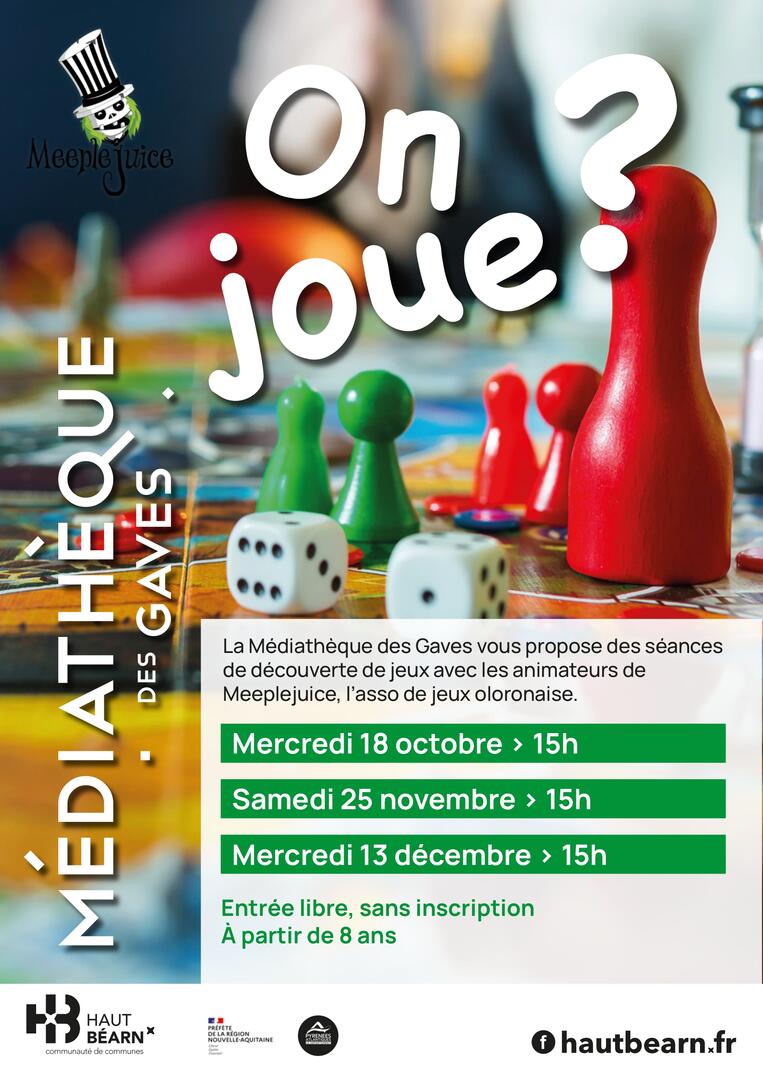 Affiche Meeplejuice