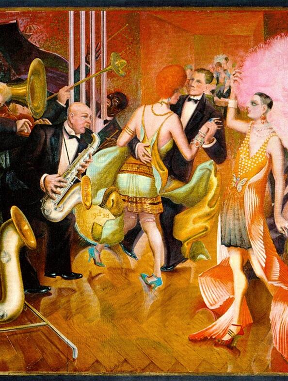 Otto Dix - Rognée - Concert Swing Verboten
