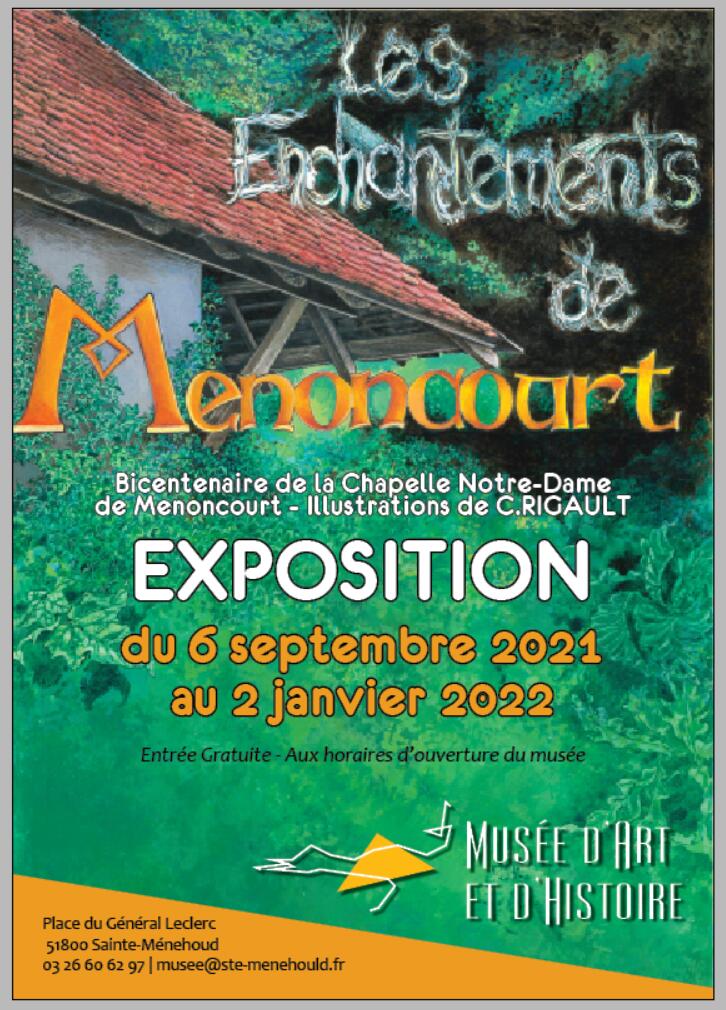 Affiche - Chapelle de Menoncourt