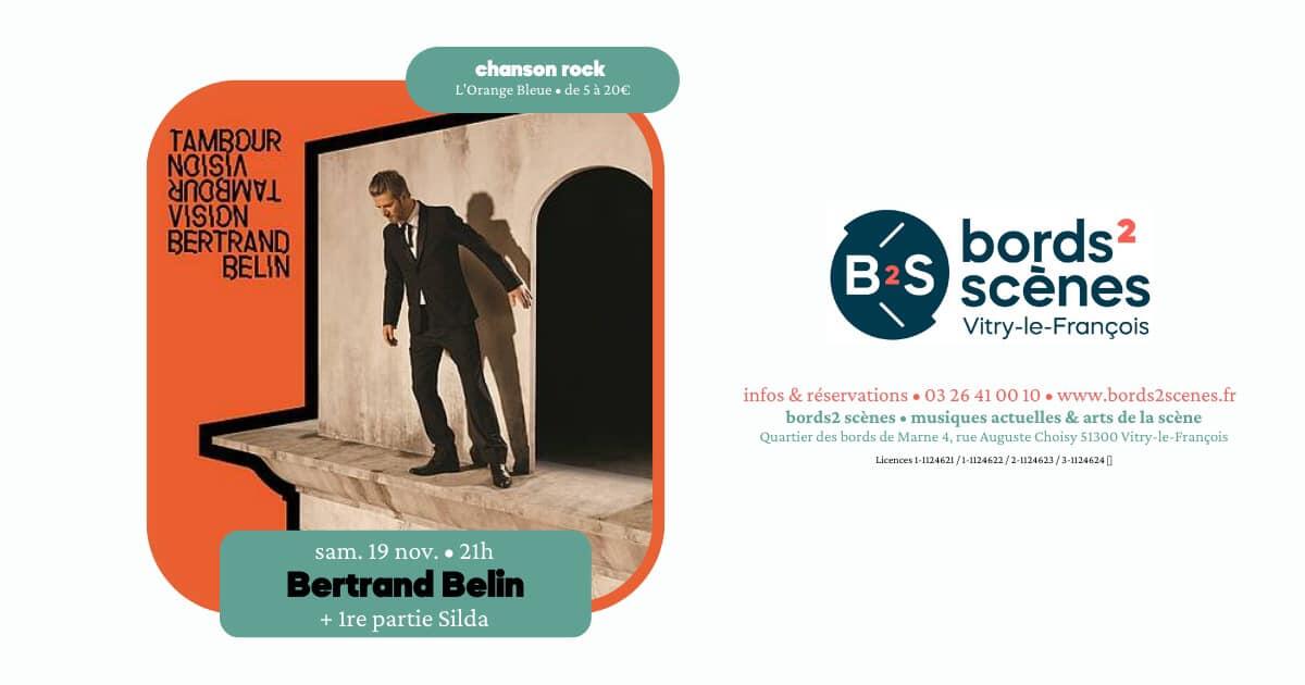 Bertrand Belin Bords2scènes