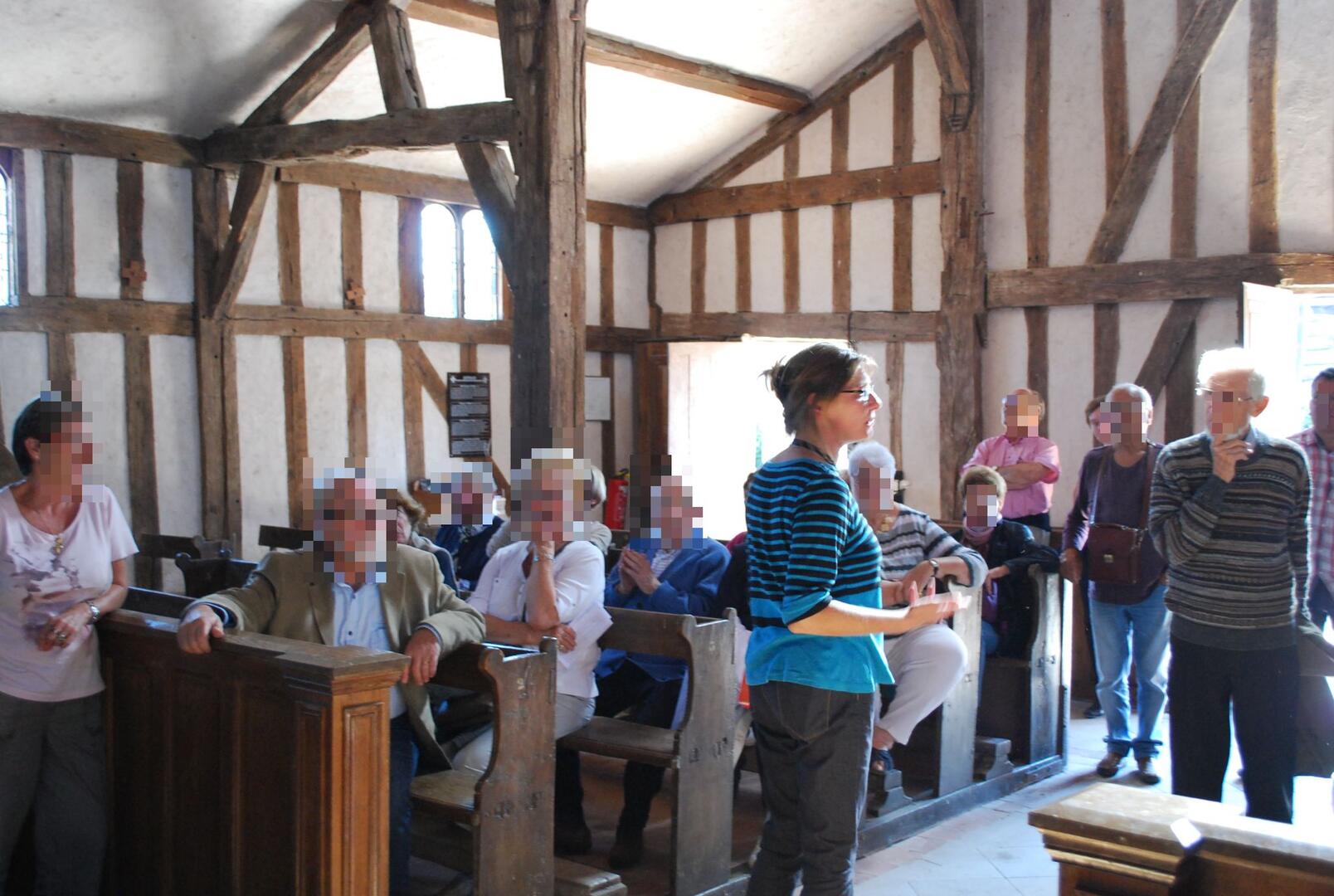 route des églises à pans de bois. Andrieux guide