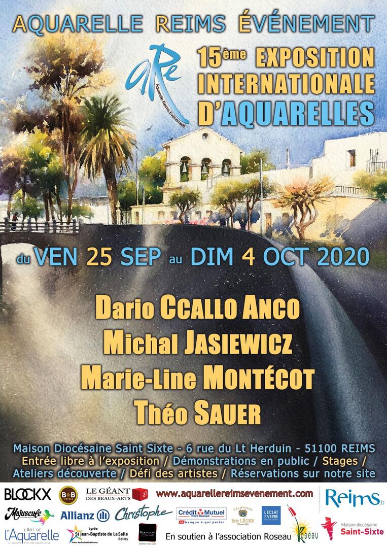 Expo internationale aquarelles 2020