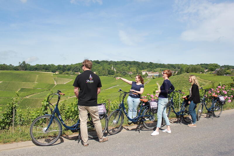 Balade à vélo en Champagne