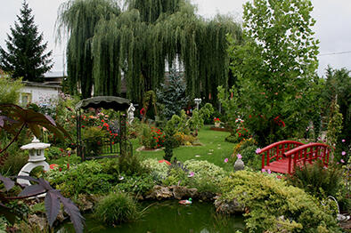 Jardin du temps passé - chez Georgette Evrard - Vouzy