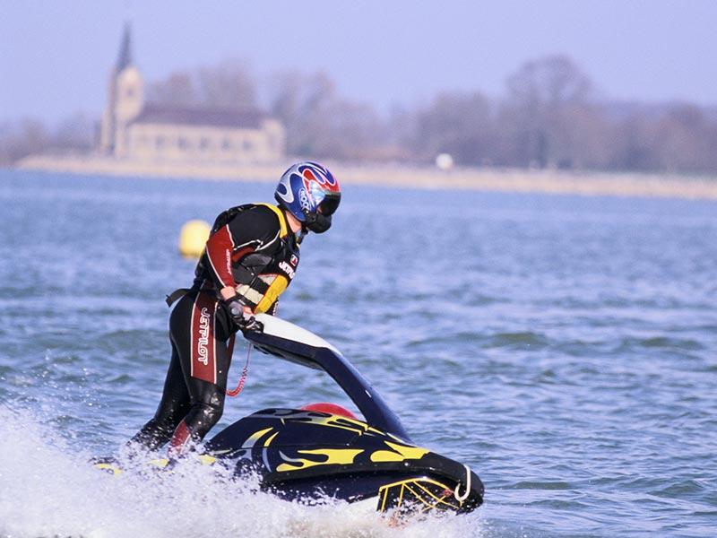 Jet Ski au Lac du Der