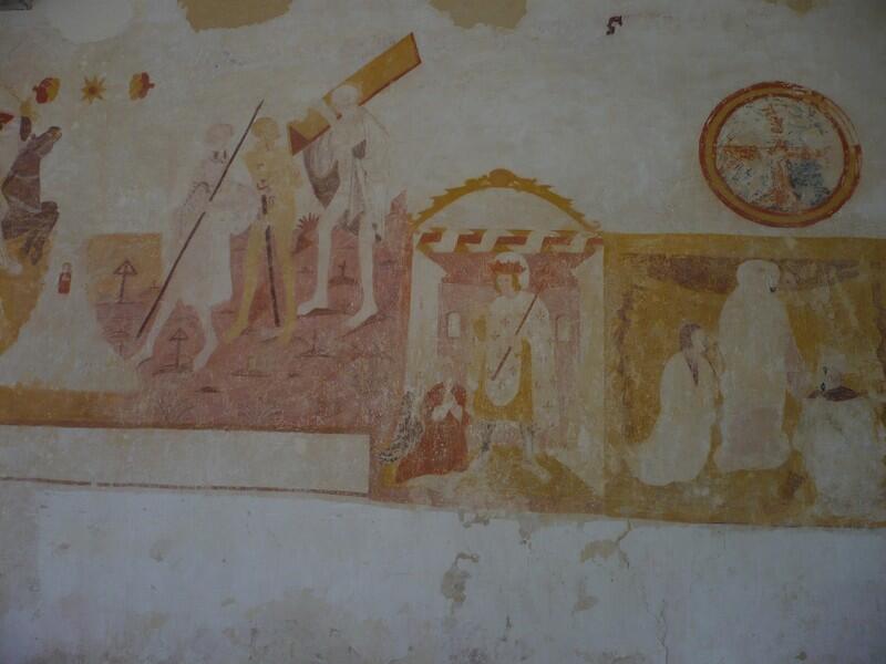 La Fresque de l'Eglise Saint-Martin - Moeurs-Verdey