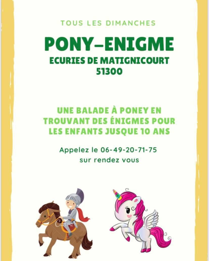 PONY ENIGME
