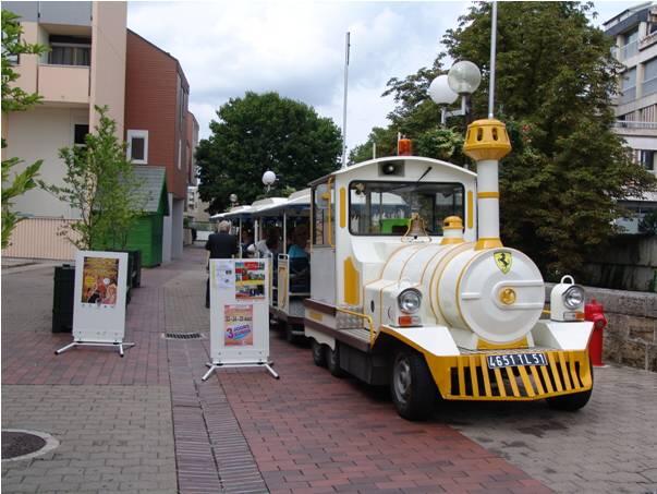 Petit train touristique - Châlons-en-Champagne