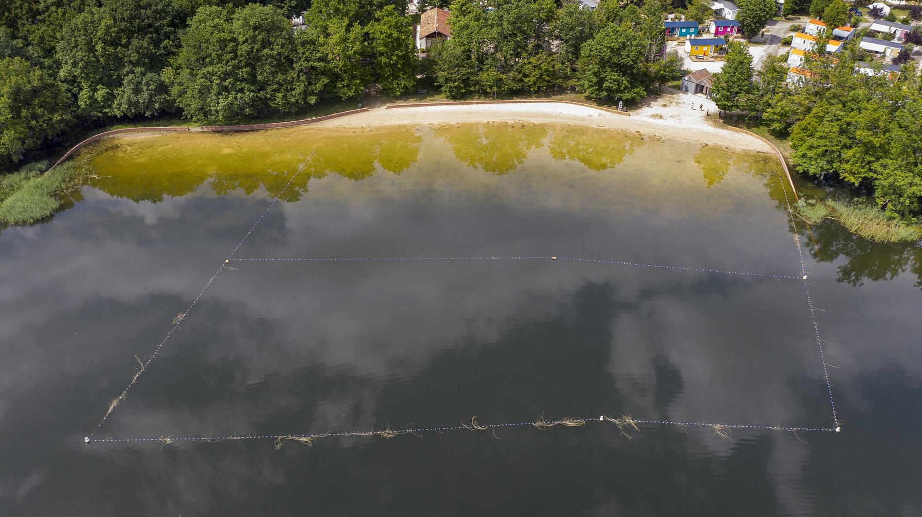 Plage des Sources du Lac - Eclaron - Lac du Der en Champagne