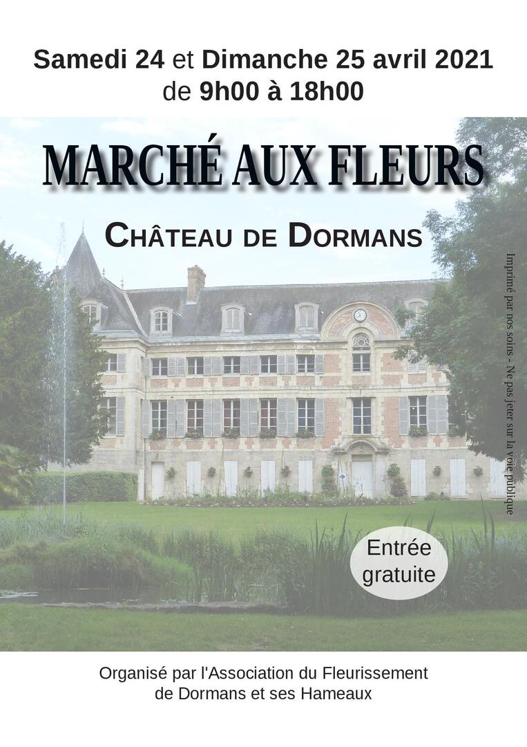 marché aux fleurs 2021