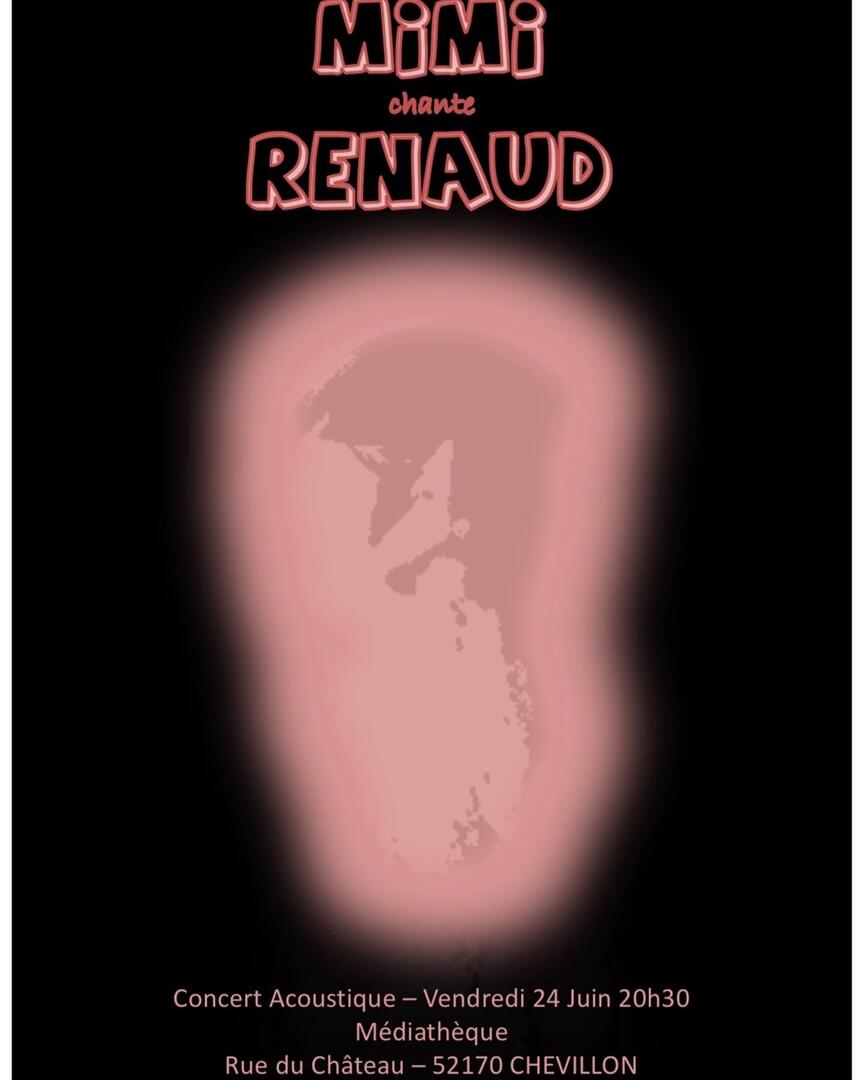 mimi chante Renaud