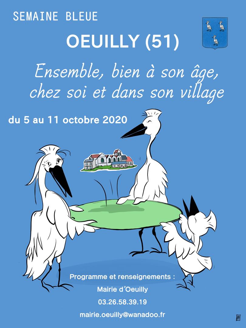 affiche OEUILLY-semainebleue-2020