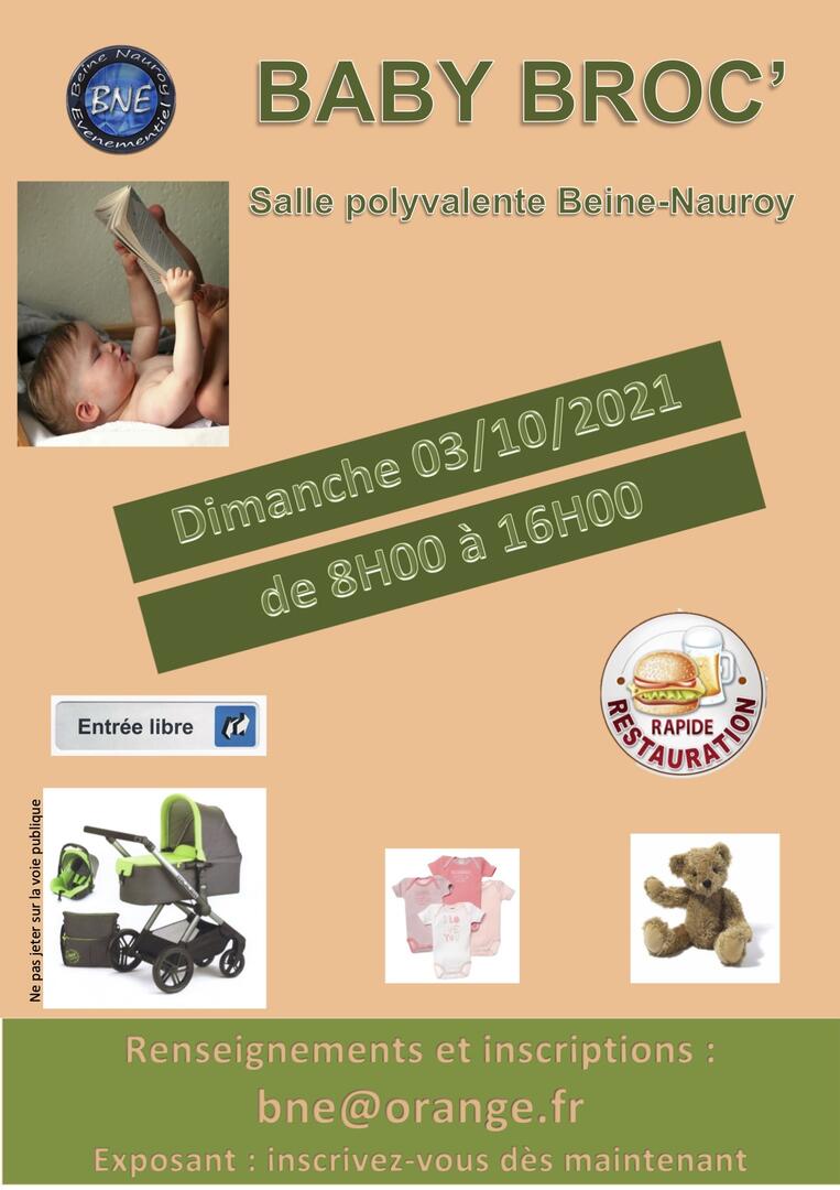 Baby Broc' - octobre 2021