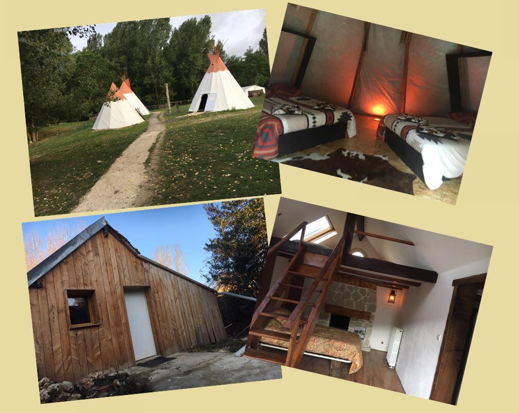 Nuits au Ranch Montmirail Tipi