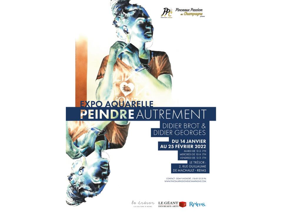 Expo aquarelle peindre autrement