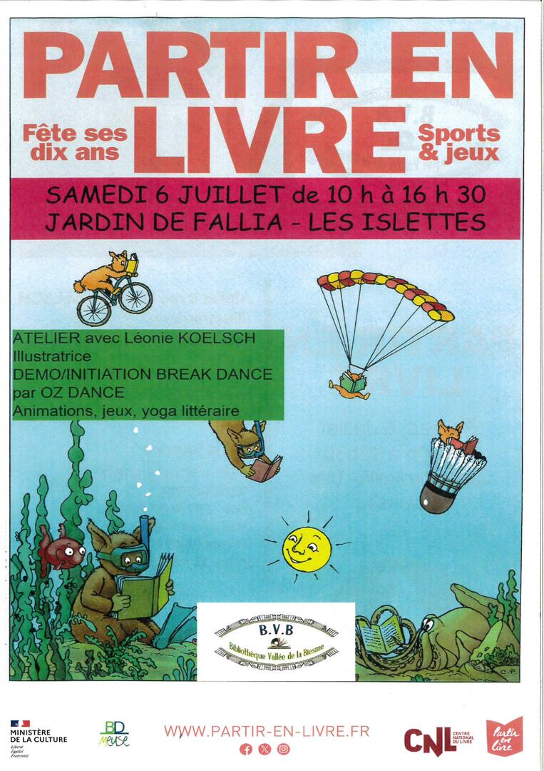 partir en livre