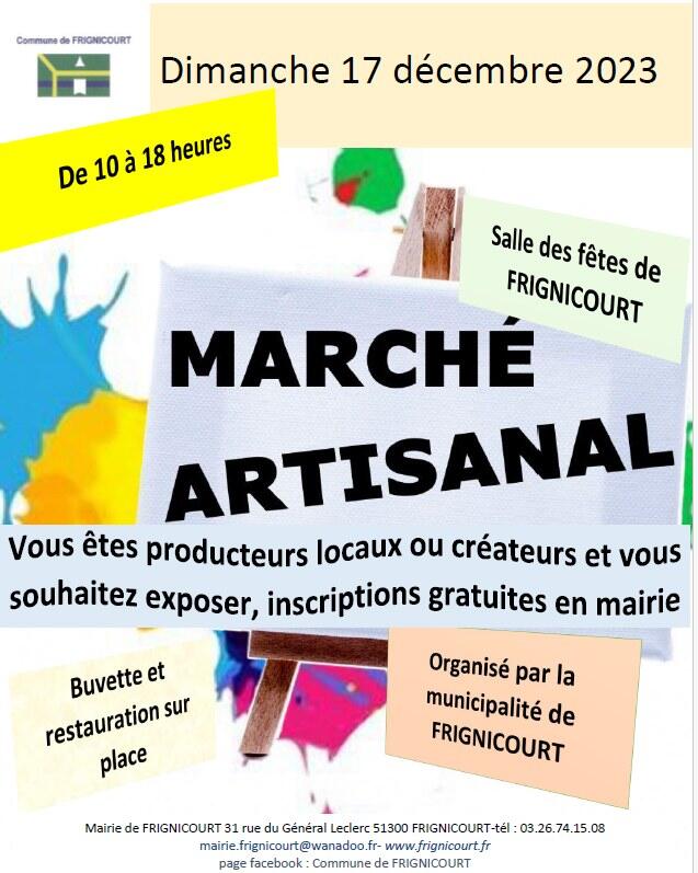 MARCHE ARTISANAL COM. FRIGNICOURT