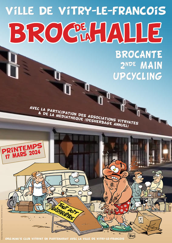 BROC DE LA HALLE NUMI'S CLUB VITRYAT