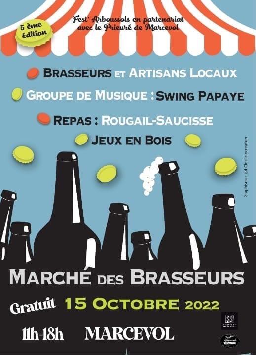 Marché brasseurs Marcevol