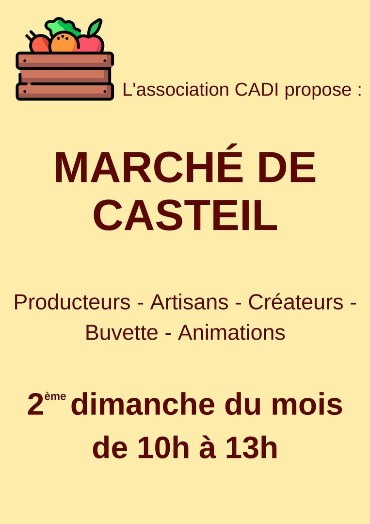 Marché de Casteil