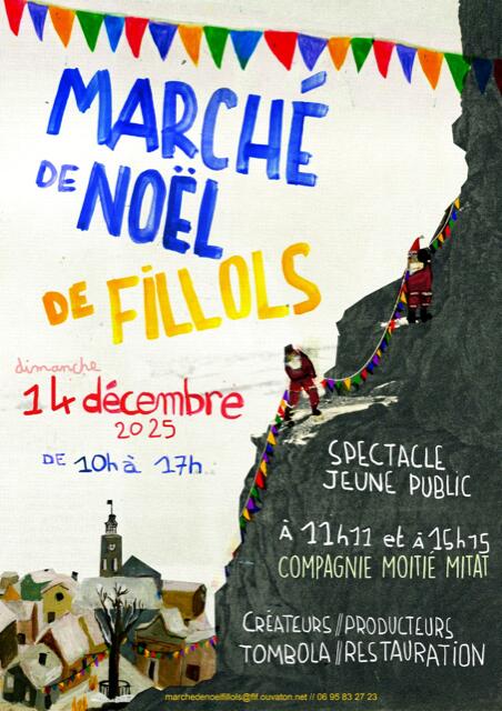 Marché de noel Fillols